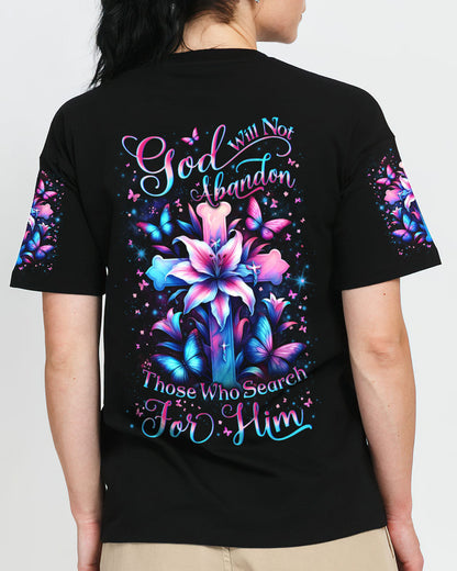 God Will Not Abandon Women's All Over Print Shirt - Yhln2204241
