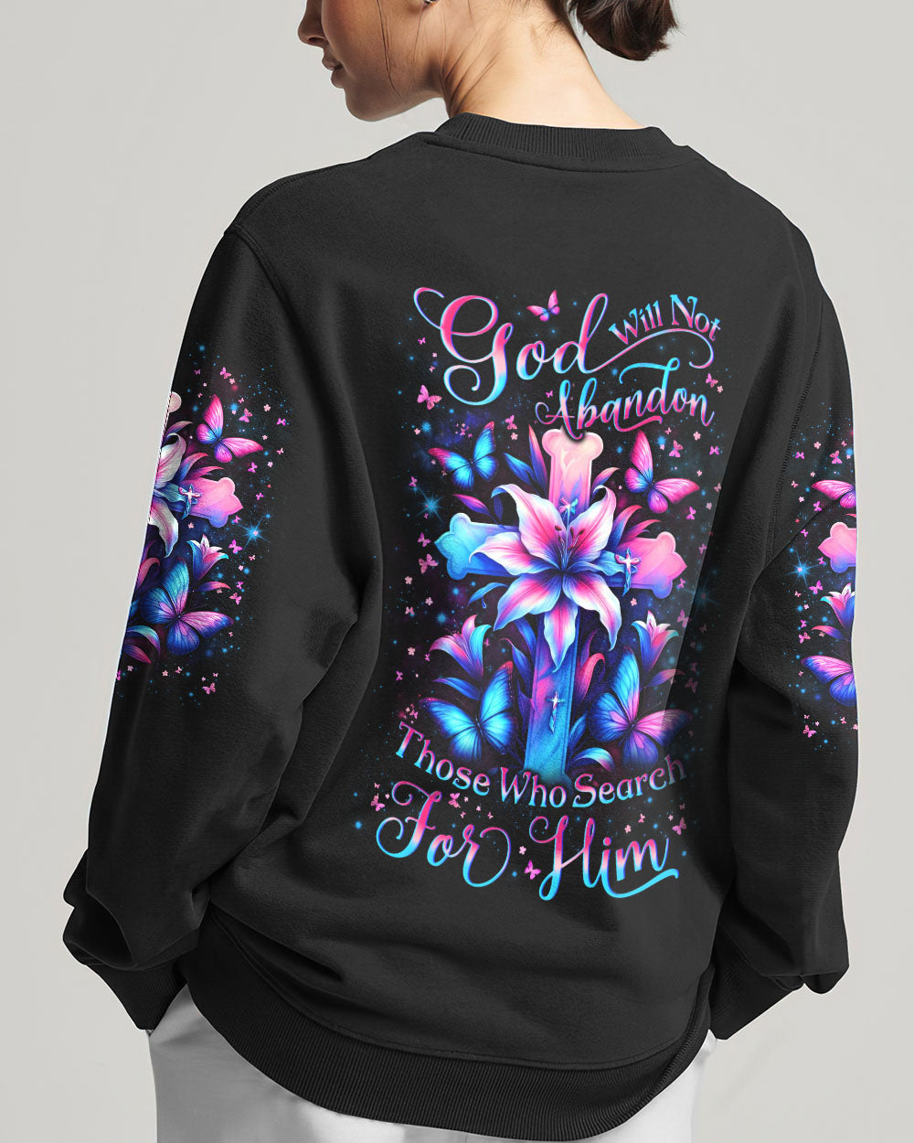 God Will Not Abandon Women's All Over Print Shirt - Yhln2204241