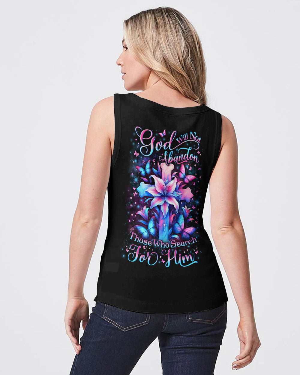 God Will Not Abandon Women's All Over Print Shirt - Yhln2204241