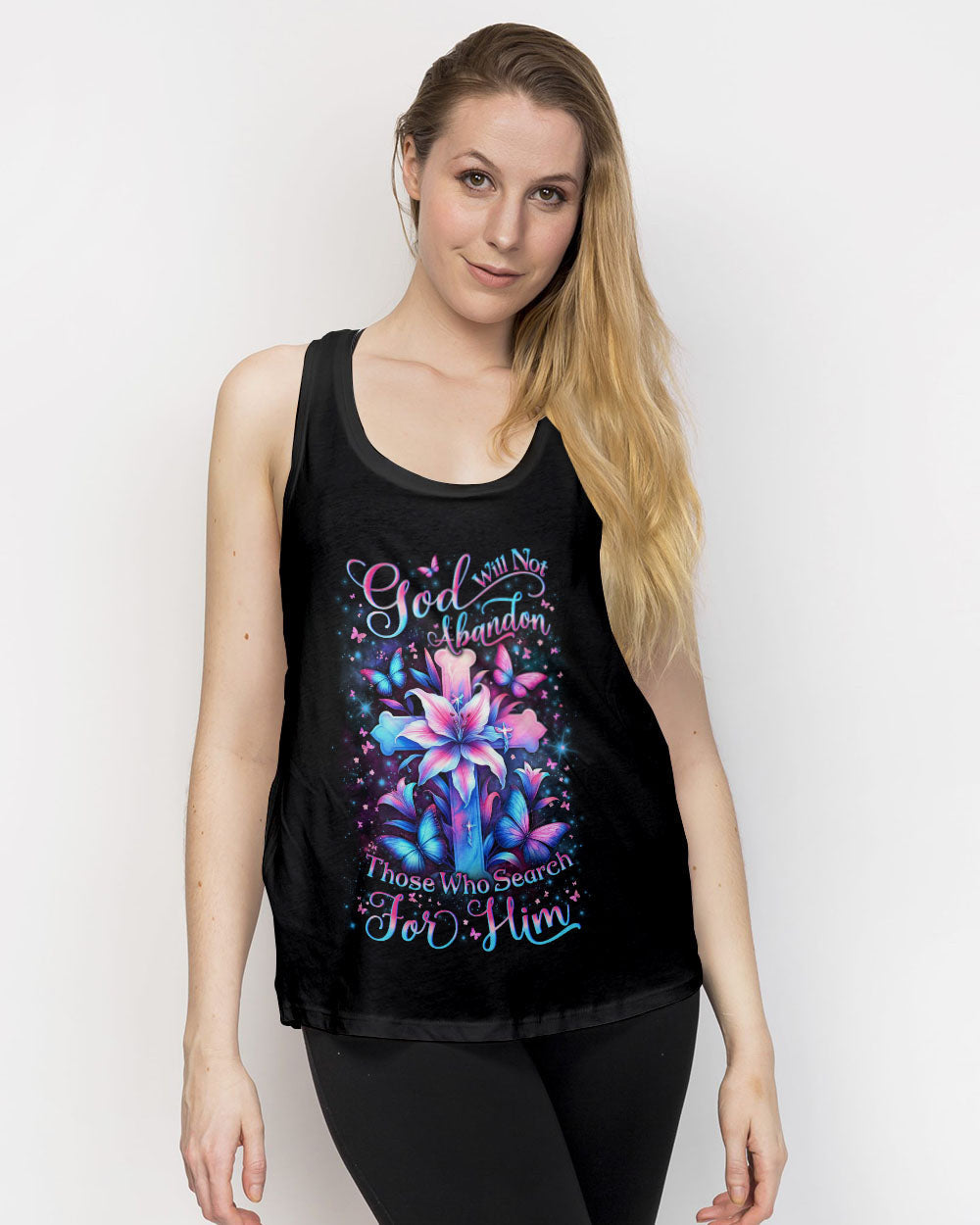 God Will Not Abandon Women's All Over Print Shirt - Yhln2204241