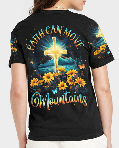 Faith Can Move Mountains Women's All Over Print Shirt - Yhln1310232