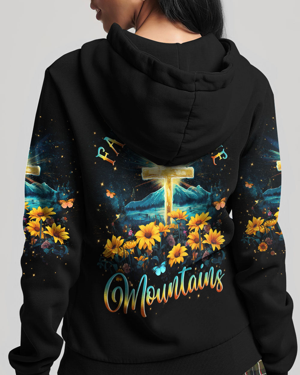 Faith Can Move Mountains Women's All Over Print Shirt - Yhln1310232