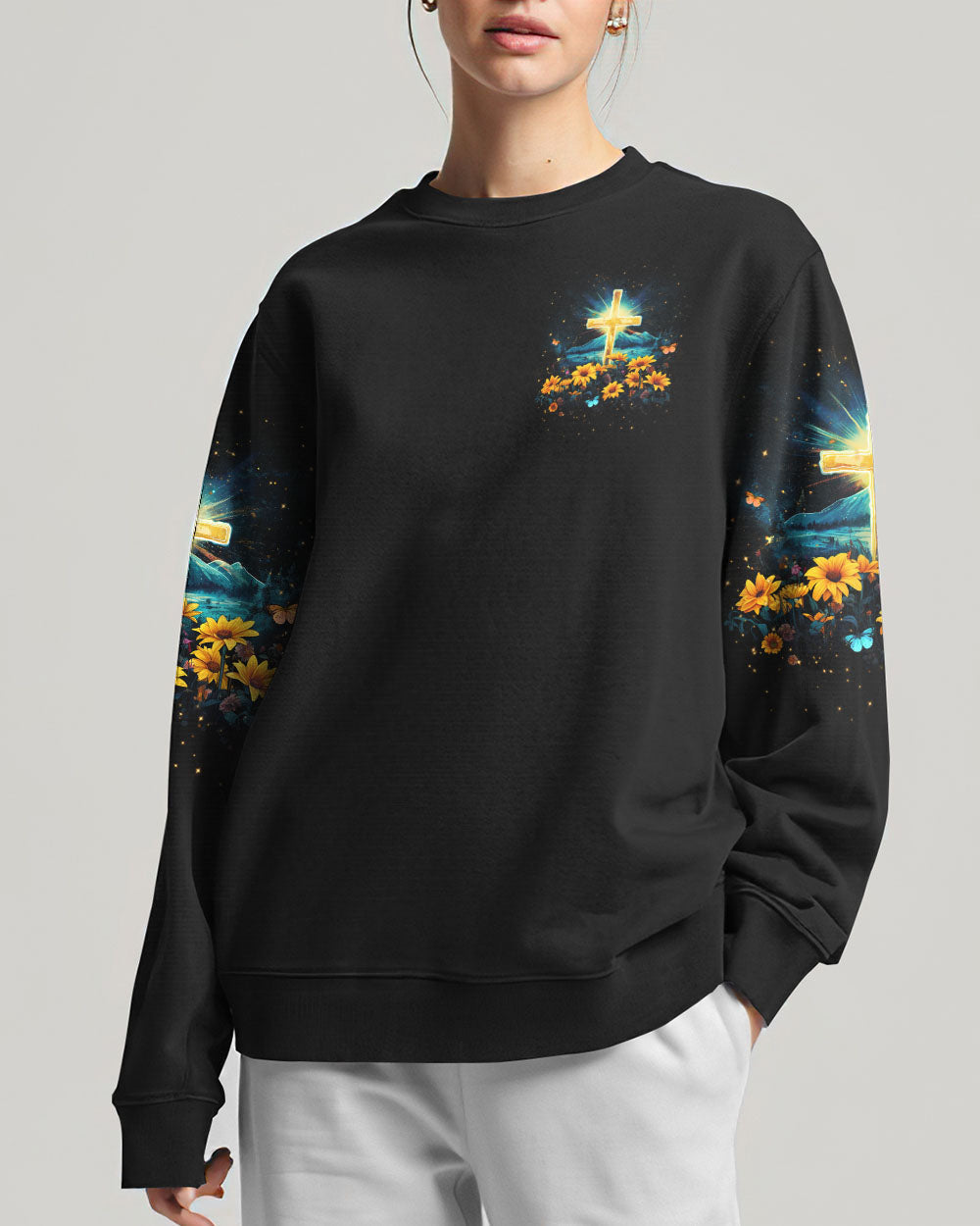 Faith Can Move Mountains Women's All Over Print Shirt - Yhln1310232