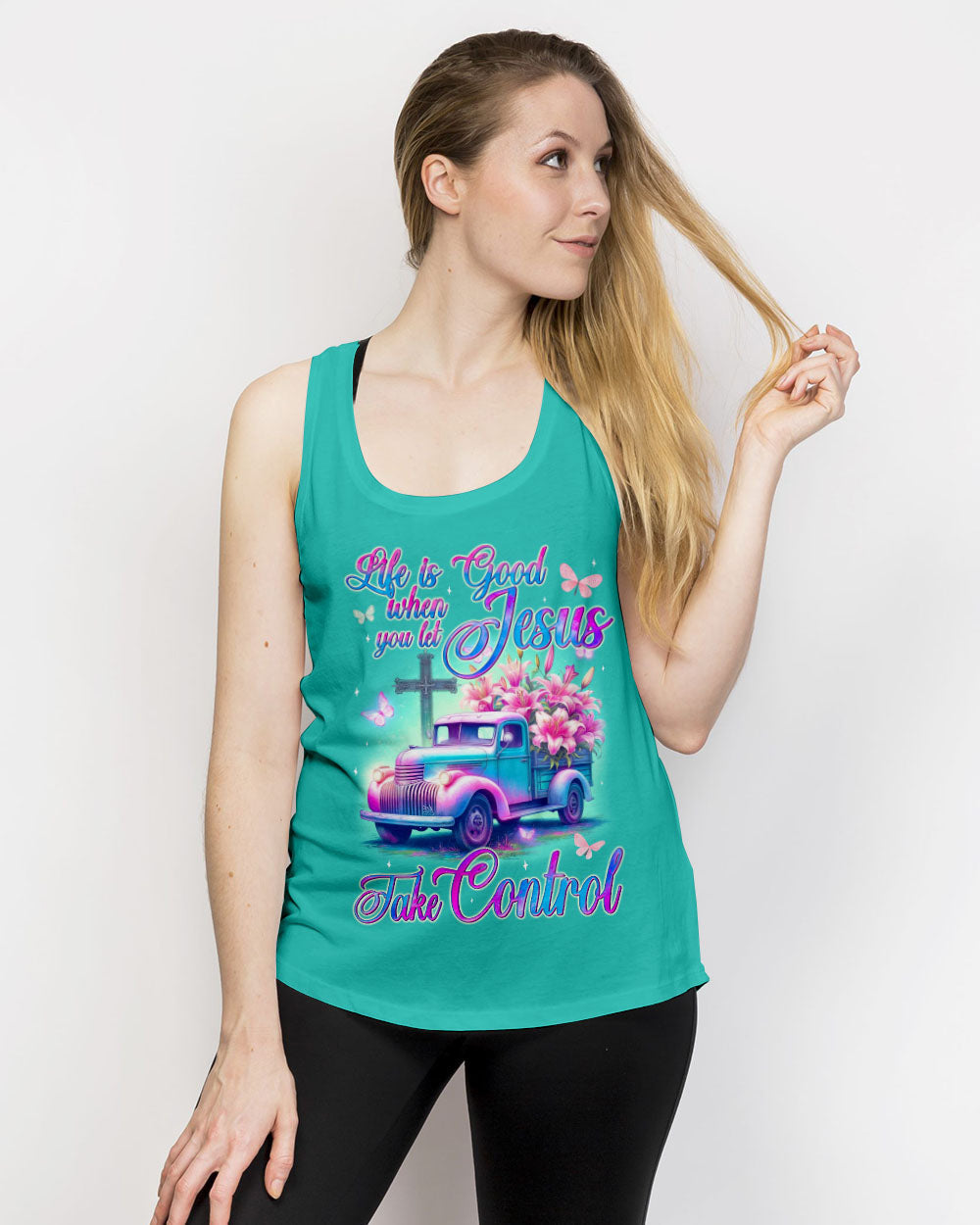 Jesus Take Control Women's All Over Print - Tyqy0705242