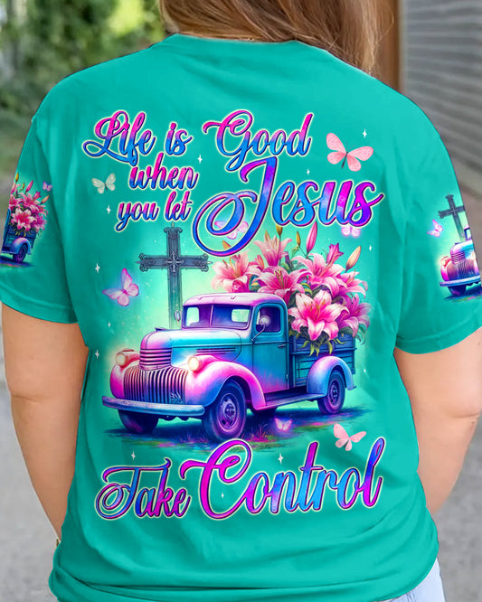 Jesus Take Control Women's All Over Print - Tyqy0705242