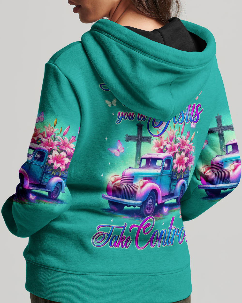 Jesus Take Control Women's All Over Print - Tyqy0705242