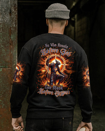 He Who Kneels Before God Warrior Men's All Over Print Shirt - Yhln2205241