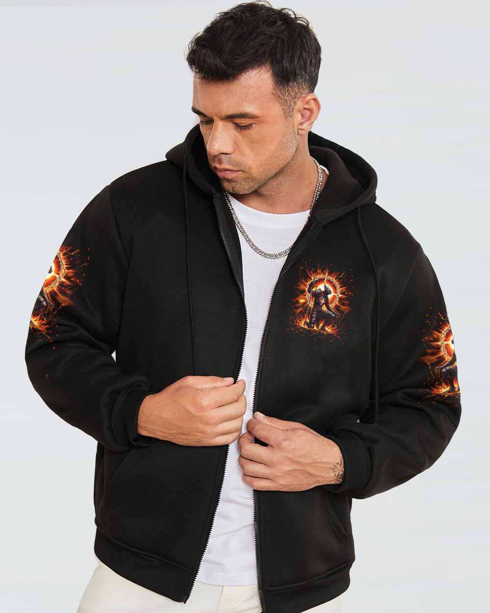 He Who Kneels Before God Warrior Men's All Over Print Shirt - Yhln2205241