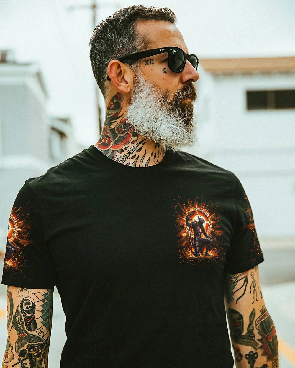 He Who Kneels Before God Warrior Men's All Over Print Shirt - Yhln2205241