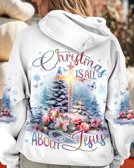 Christmas Is All About Jesus Women's All Over Print Shirt - Yhln1910232