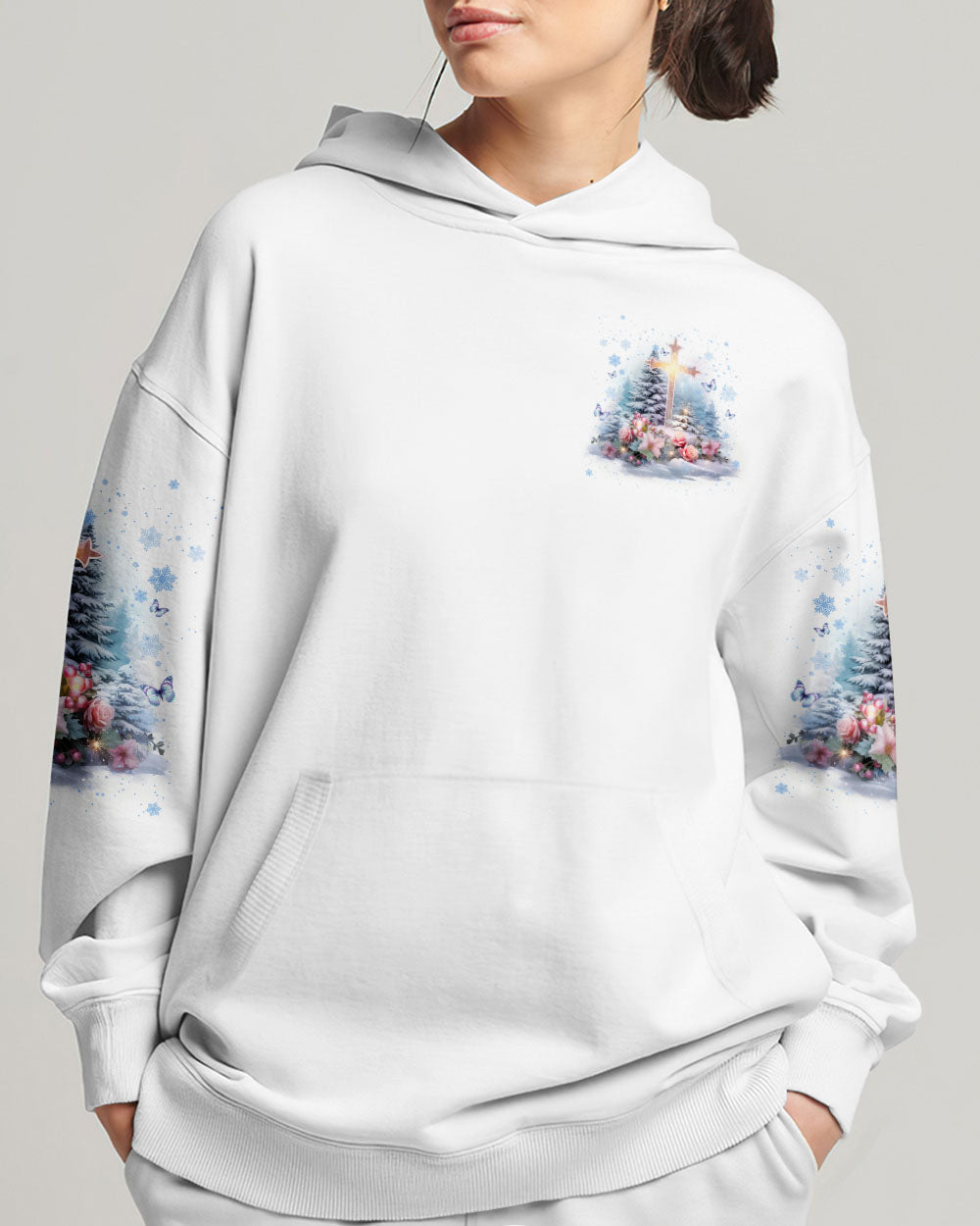 Christmas Is All About Jesus Women's All Over Print Shirt - Yhln1910232