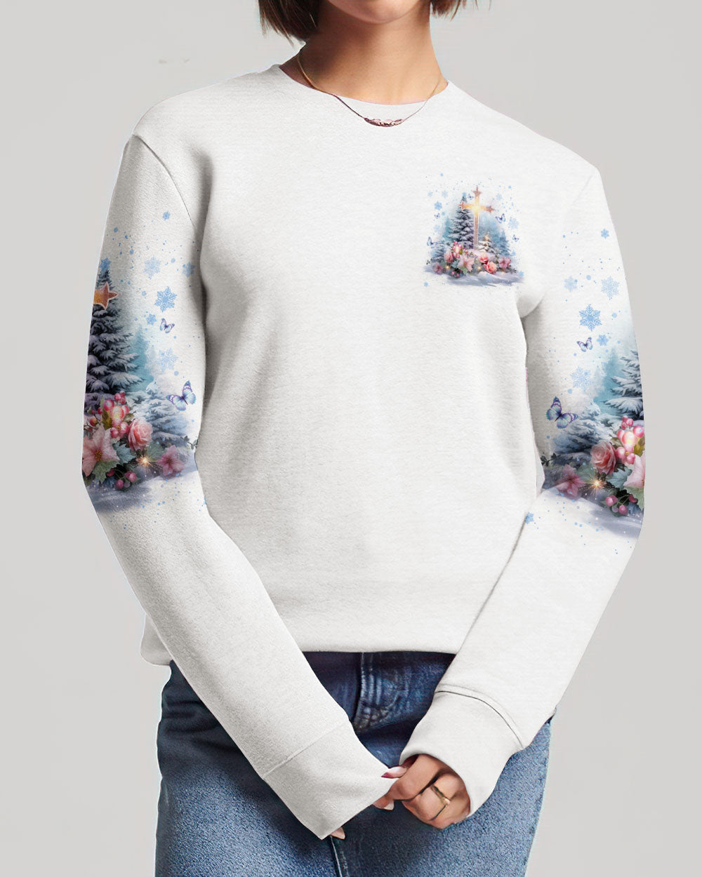 Christmas Is All About Jesus Women's All Over Print Shirt - Yhln1910232