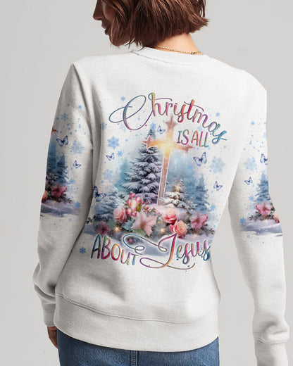 Christmas Is All About Jesus Women's All Over Print Shirt - Yhln1910232