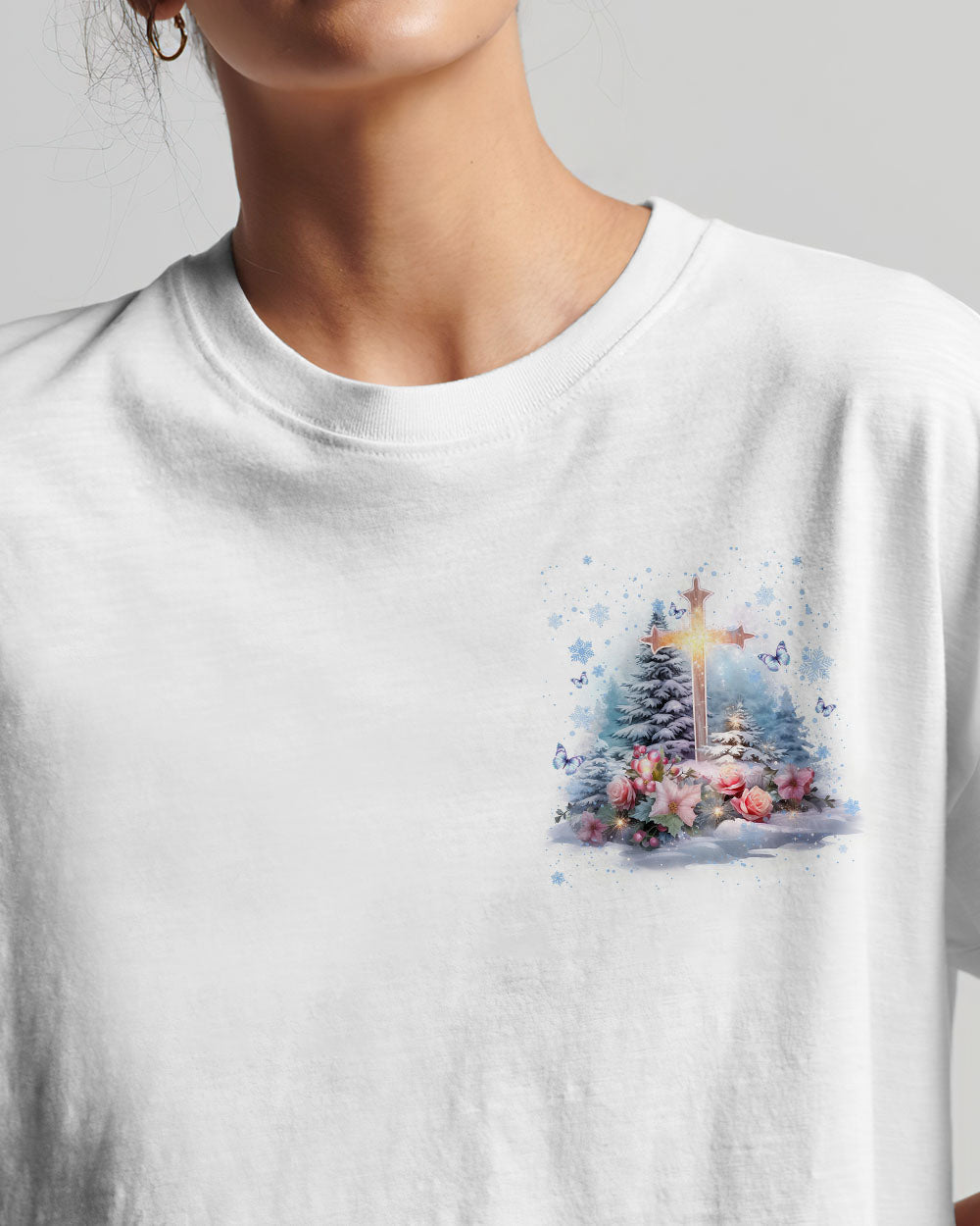 Christmas Is All About Jesus Women's All Over Print Shirt - Yhln1910232