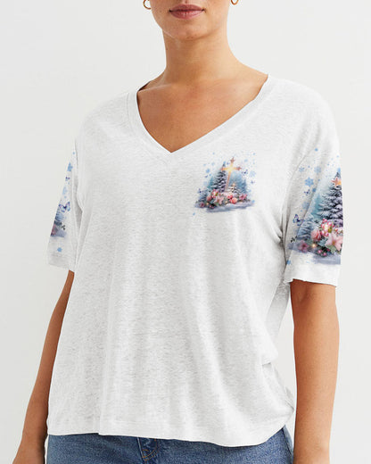 Christmas Is All About Jesus Women's All Over Print Shirt - Yhln1910232
