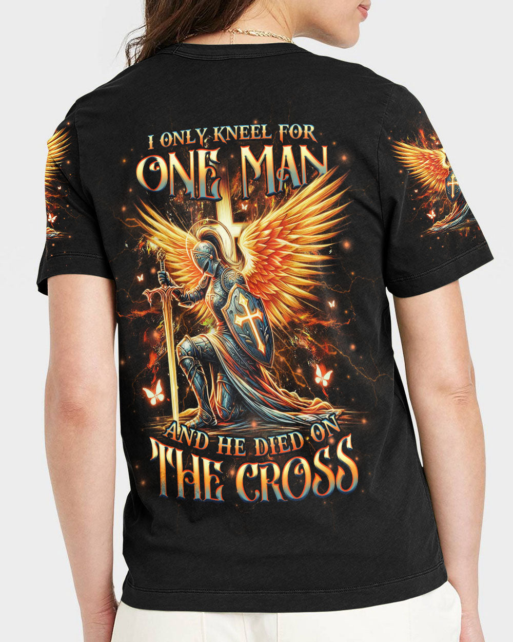 I Only Kneel For One Man Women's All Over Print Shirt - Yhhg2205242
