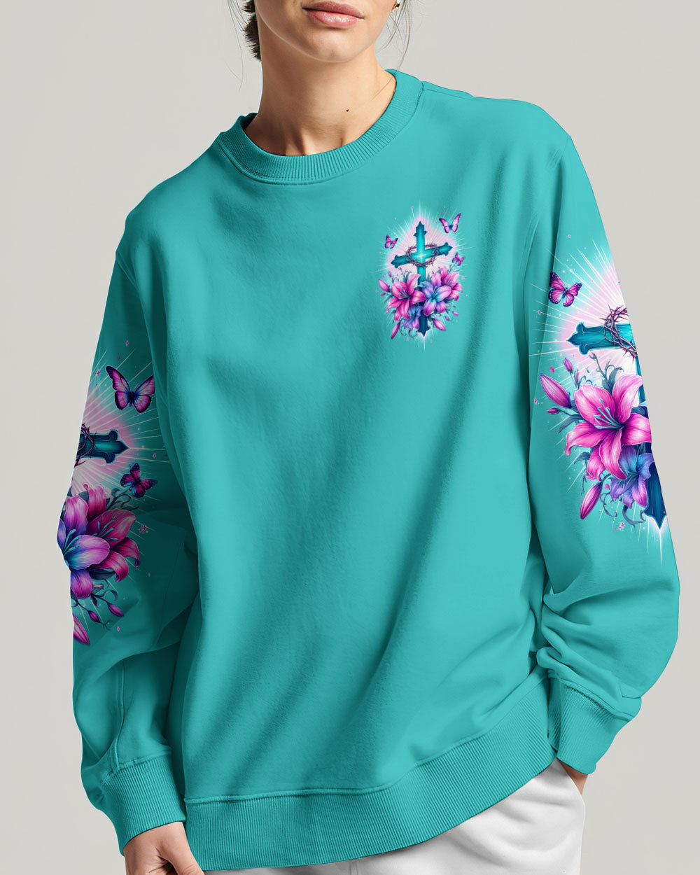 Win Your Battles Through Faith Women's All Over Print Shirt - Tyqy2604242