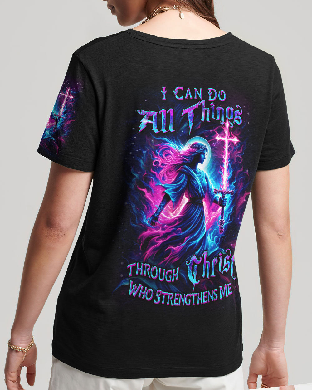 I Can Do All Things Women's All Over Print Shirt - Yhdu1704241