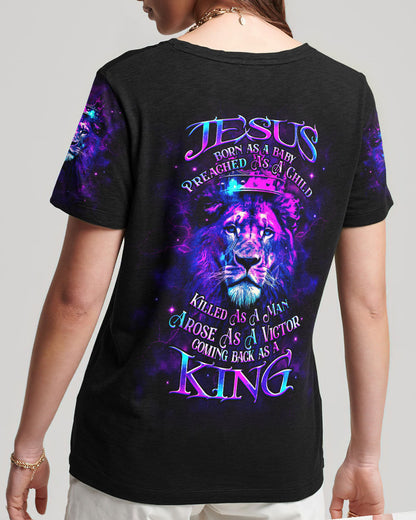 Coming Back As A King Women's All Over Print Shirt - Yhhg1204244