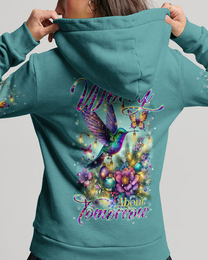Do Not Worry About Tomorrow Hummingbird Christmas Women's All Over Print Shirt - Tltr3010236