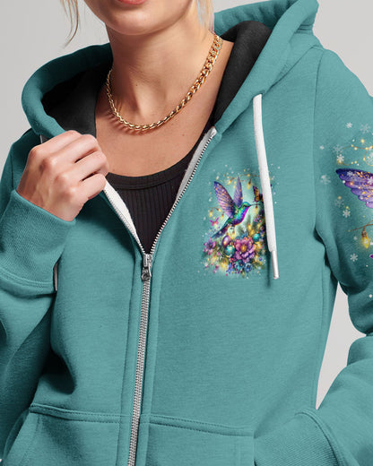 Do Not Worry About Tomorrow Hummingbird Christmas Women's All Over Print Shirt - Tltr3010236