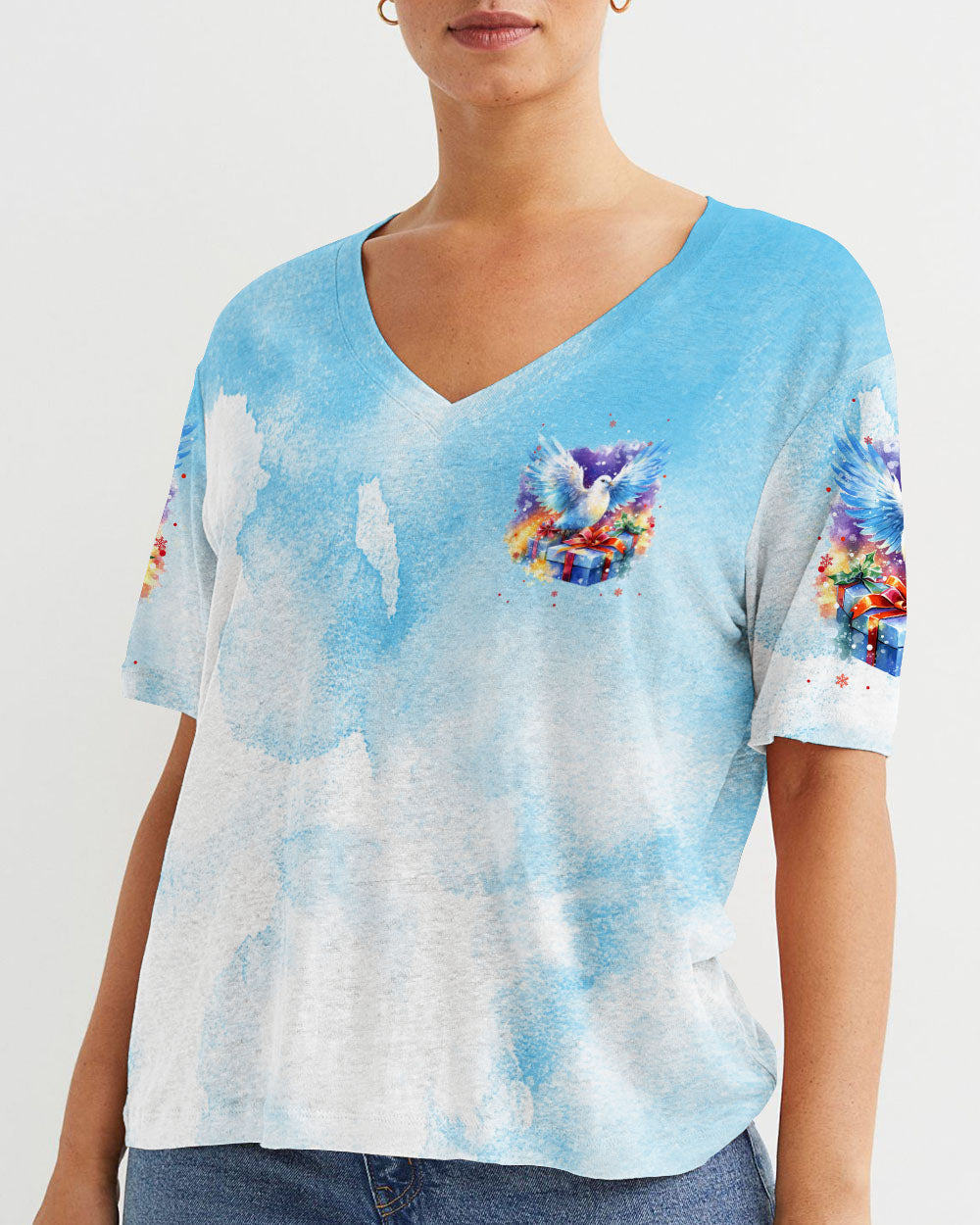 The Lord Has Come Christmas Women's All Over Print Shirt - Tytm1010231