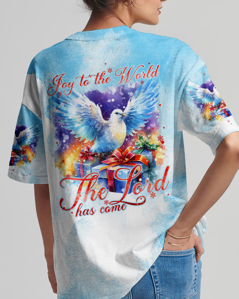 The Lord Has Come Christmas Women's All Over Print Shirt - Tytm1010231