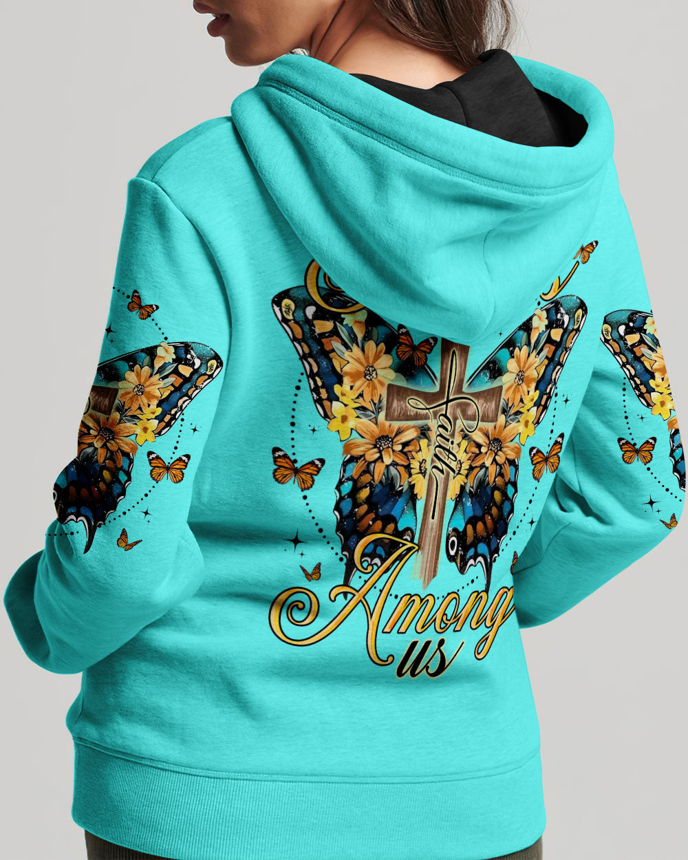 I Believe There Are Angels Among Us Butterfly Women's All Over Print Shirt - Tlno0307233