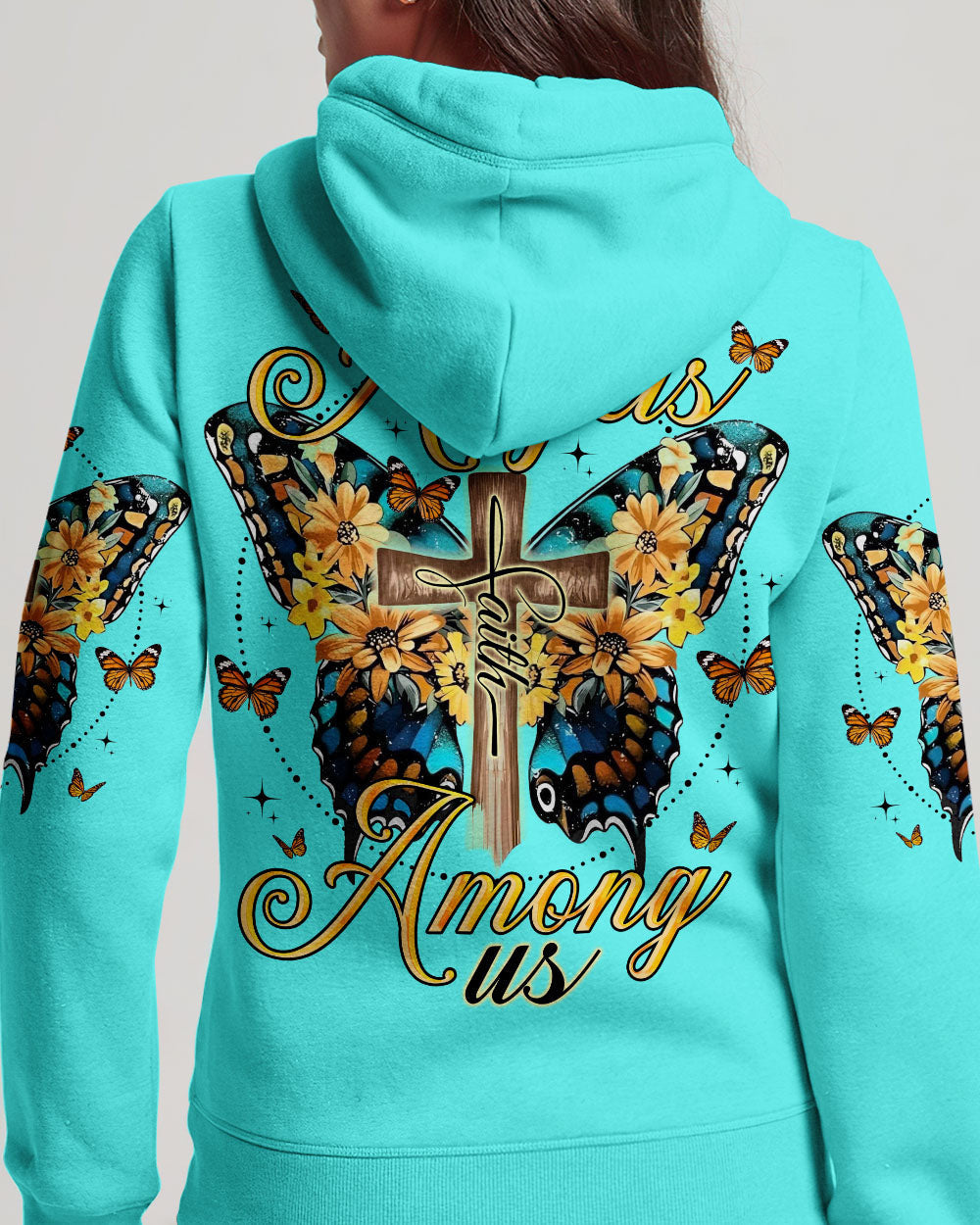 I Believe There Are Angels Among Us Butterfly Women's All Over Print Shirt - Tlno0307233