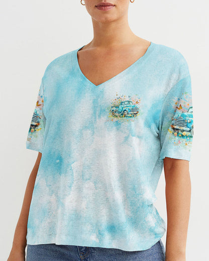 Jesus Take The Wheel Women's All Over Print Shirt - Yhlt2105242