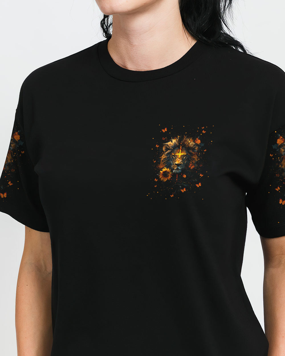 Way Maker Miracle Worker Cross Lion Women's All Over Print Shirt - Tlnt1104241