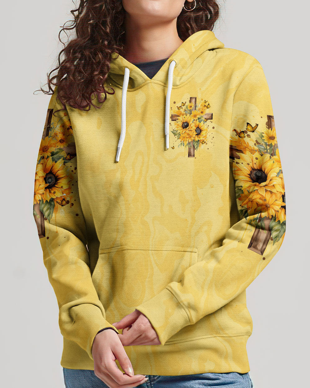 Just Believe Sunflowers Women's All Over Print Shirt - Tytm2606232