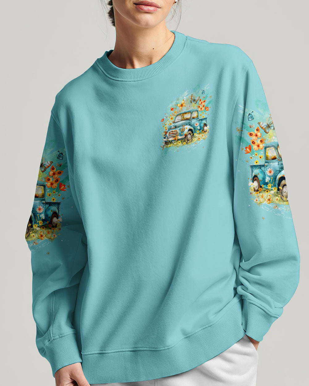 Jesus Take The Wheel Women's All Over Print Shirt - Yhdu0605244