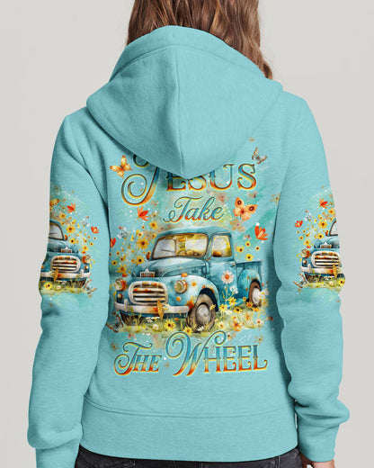 Jesus Take The Wheel Women's All Over Print Shirt - Yhdu0605244