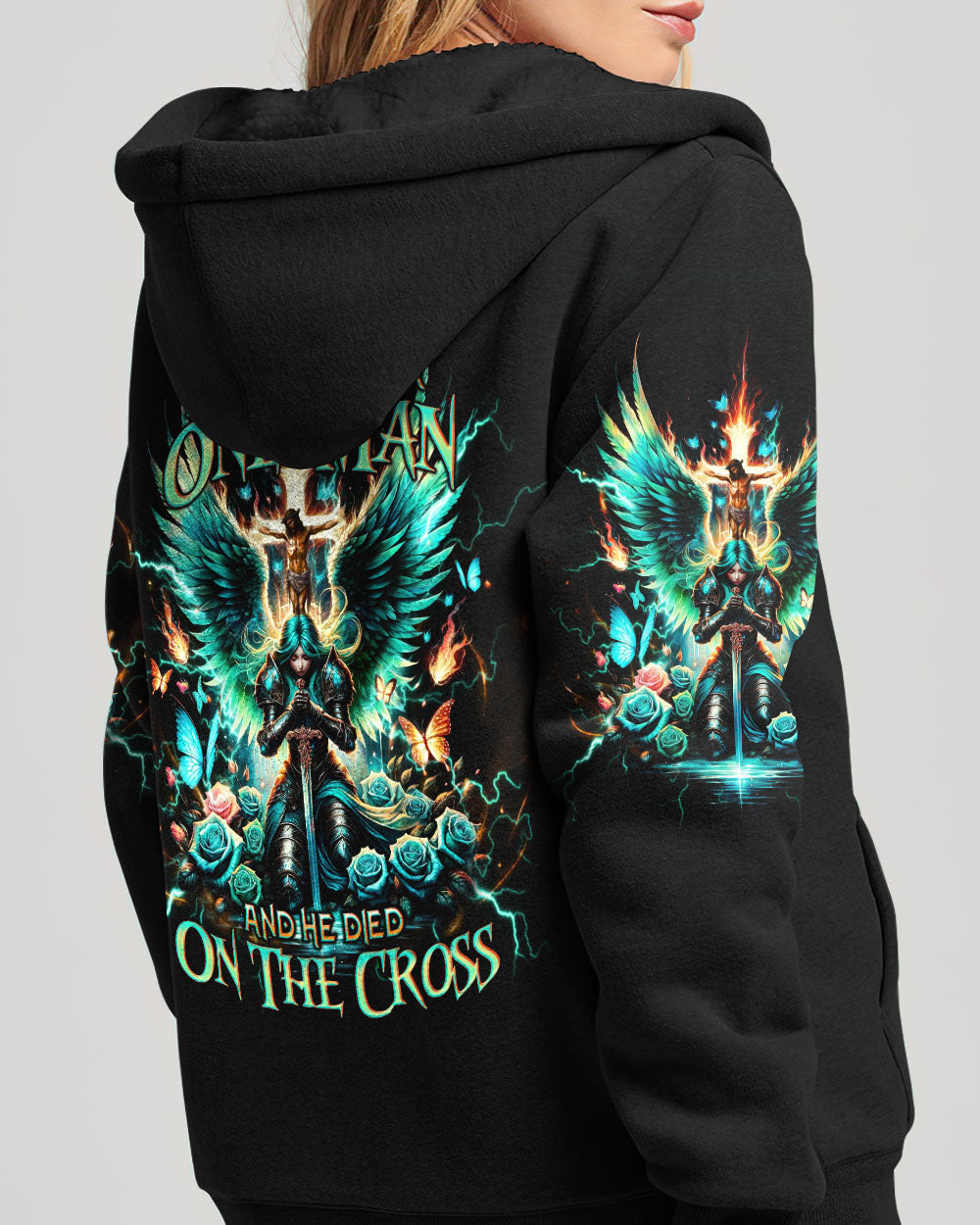 I Only Kneel For One Man Warrior Women's All Over Print Shirt - Tlno0205244
