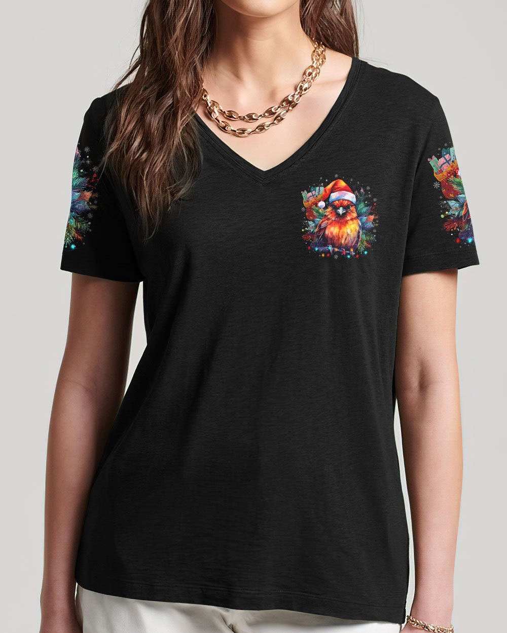 Merry Christmas Women's All Over Print Shirt - Tytd1509232