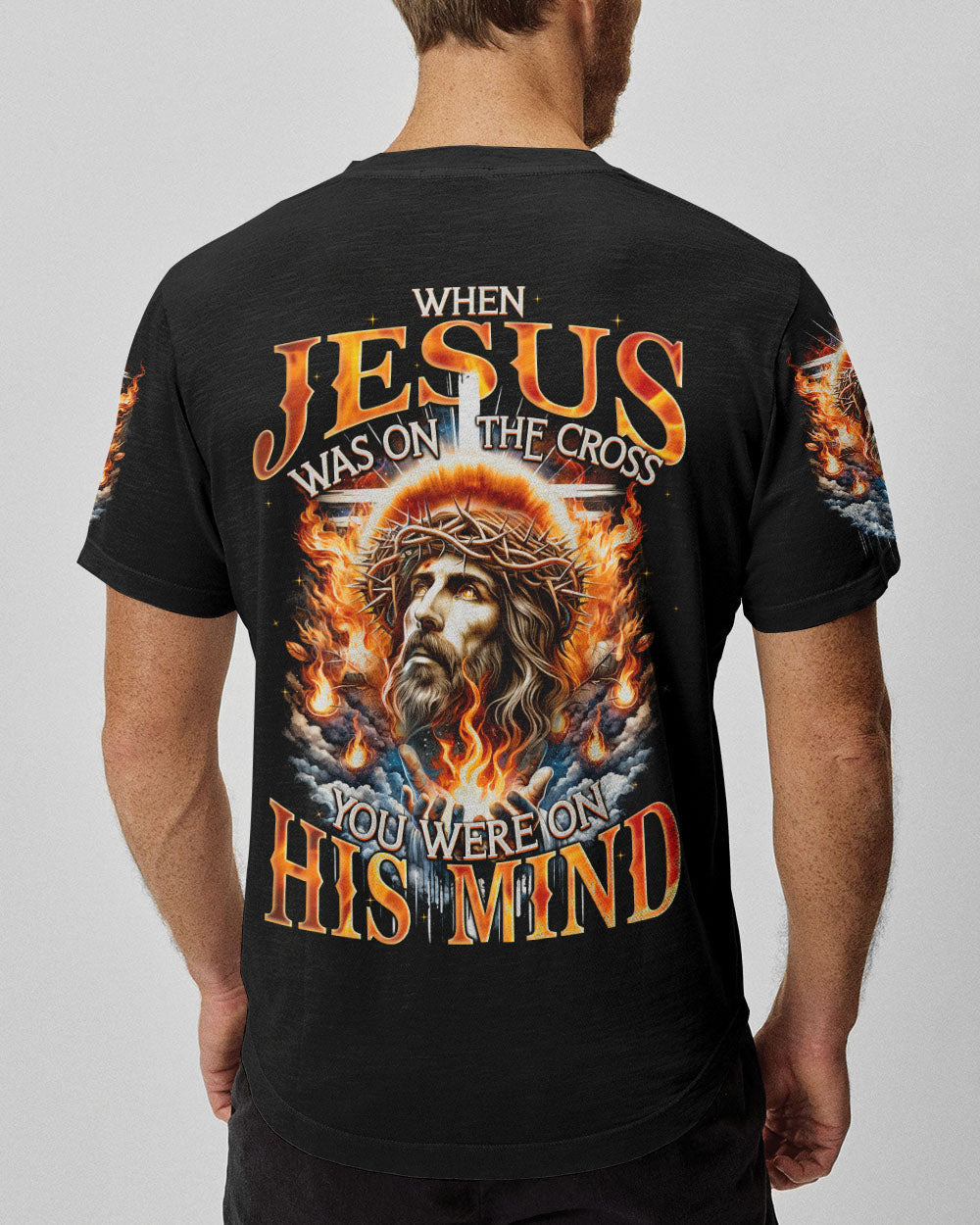 When Jesus Was On The Cross Men's All Over Print Shirt - Tyqy0205241
