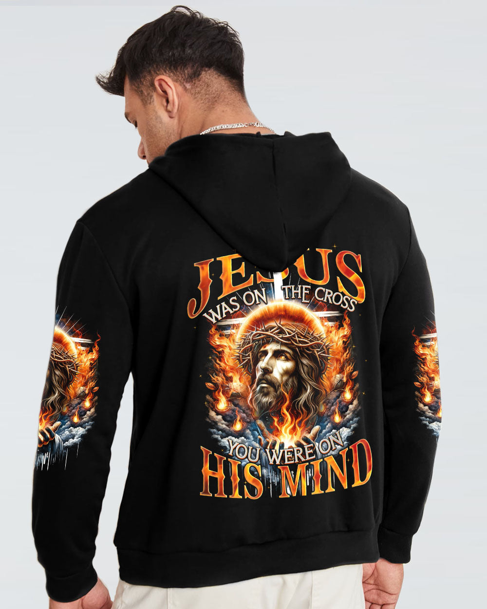 When Jesus Was On The Cross Men's All Over Print Shirt - Tyqy0205241