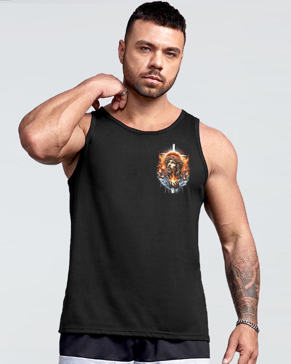 When Jesus Was On The Cross Men's All Over Print Shirt - Tyqy0205241