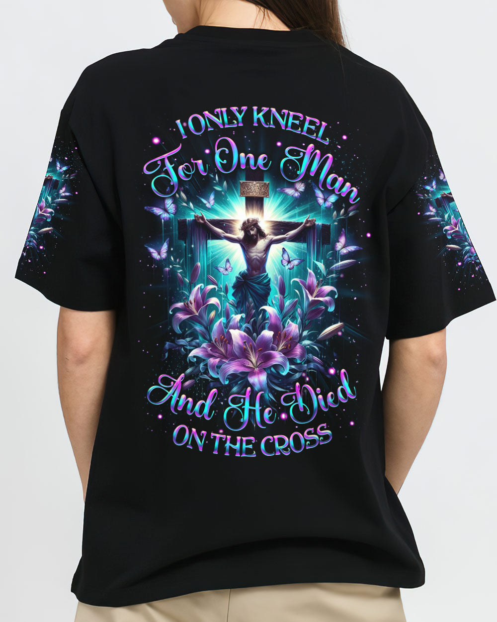 I Only Kneel For One Man Women's All Over Print Shirt - Yhkd1004243