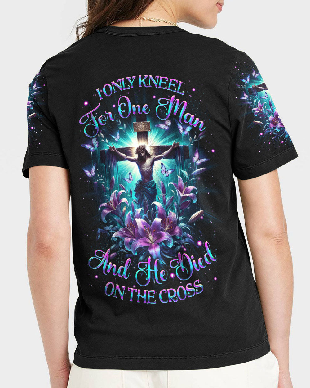 I Only Kneel For One Man Women's All Over Print Shirt - Yhkd1004243
