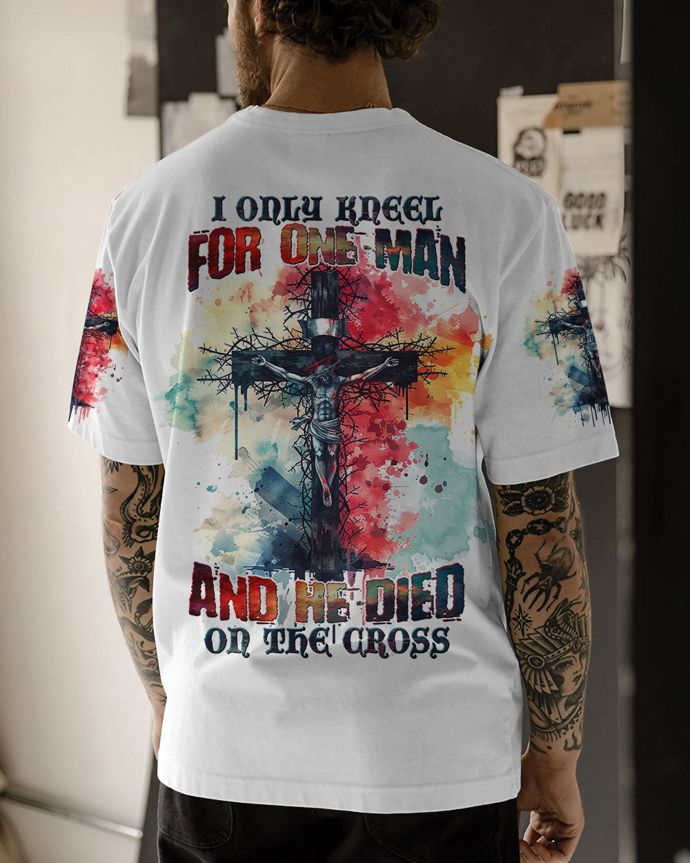 I Only Kneel For One Man Men's All Over Print Shirt - Tltw1104243