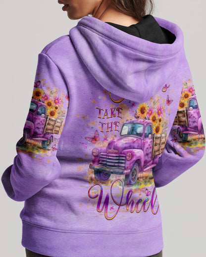 Jesus Take The Wheel Women's All Over Print Shirt - Yhlt2604242