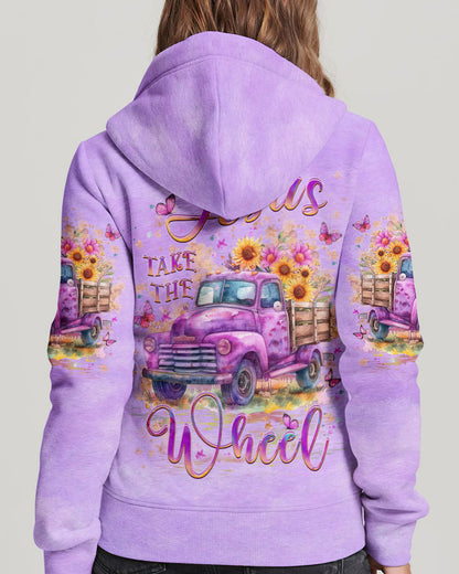 Jesus Take The Wheel Women's All Over Print Shirt - Yhlt2604242