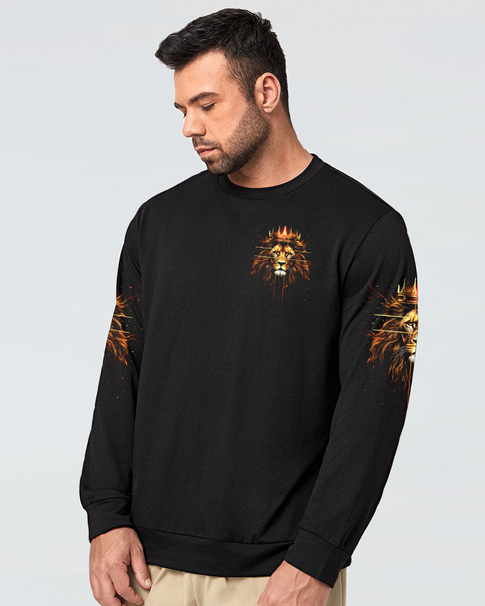 Way Maker Miracle Worker Lion Men's All Over Print Shirt - Tytm2304244