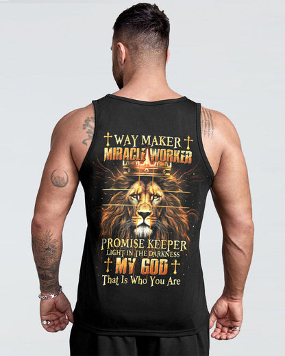 Way Maker Miracle Worker Lion Men's All Over Print Shirt - Tytm2304244