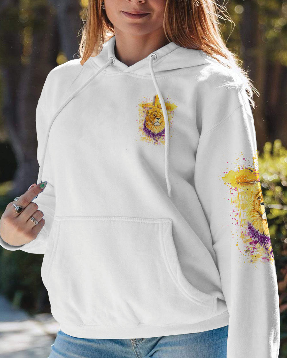 Way Maker Miracle Worker Cross Lion Women's All Over Print Shirt - Yhln0405242