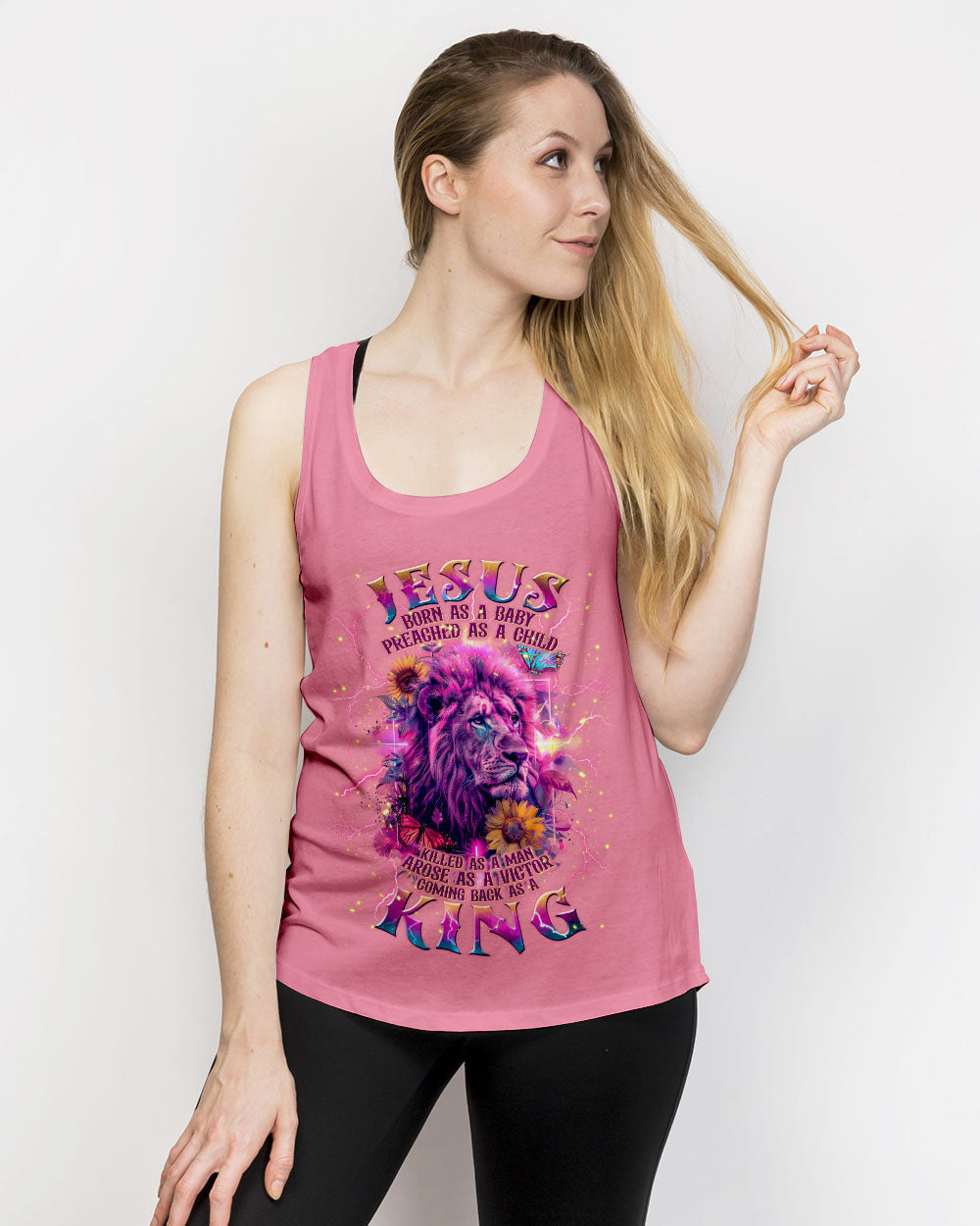 Coming Back As A King Lion Women's All Over Print Shirt - Tlnt0904243