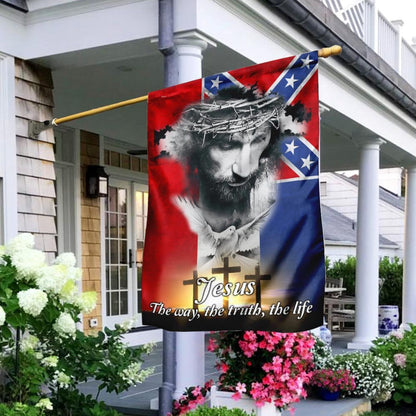 Christian Garden Flags, Mississippi Jesus Flag, Christian House Flags, Christian Cross Flag, Faith Flag, easychoo.com