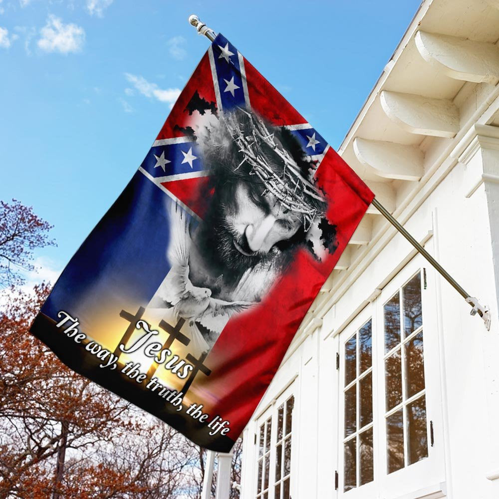 Christian Garden Flags, Mississippi Jesus Flag, Christian House Flags, Christian Cross Flag, Faith Flag, easychoo.com